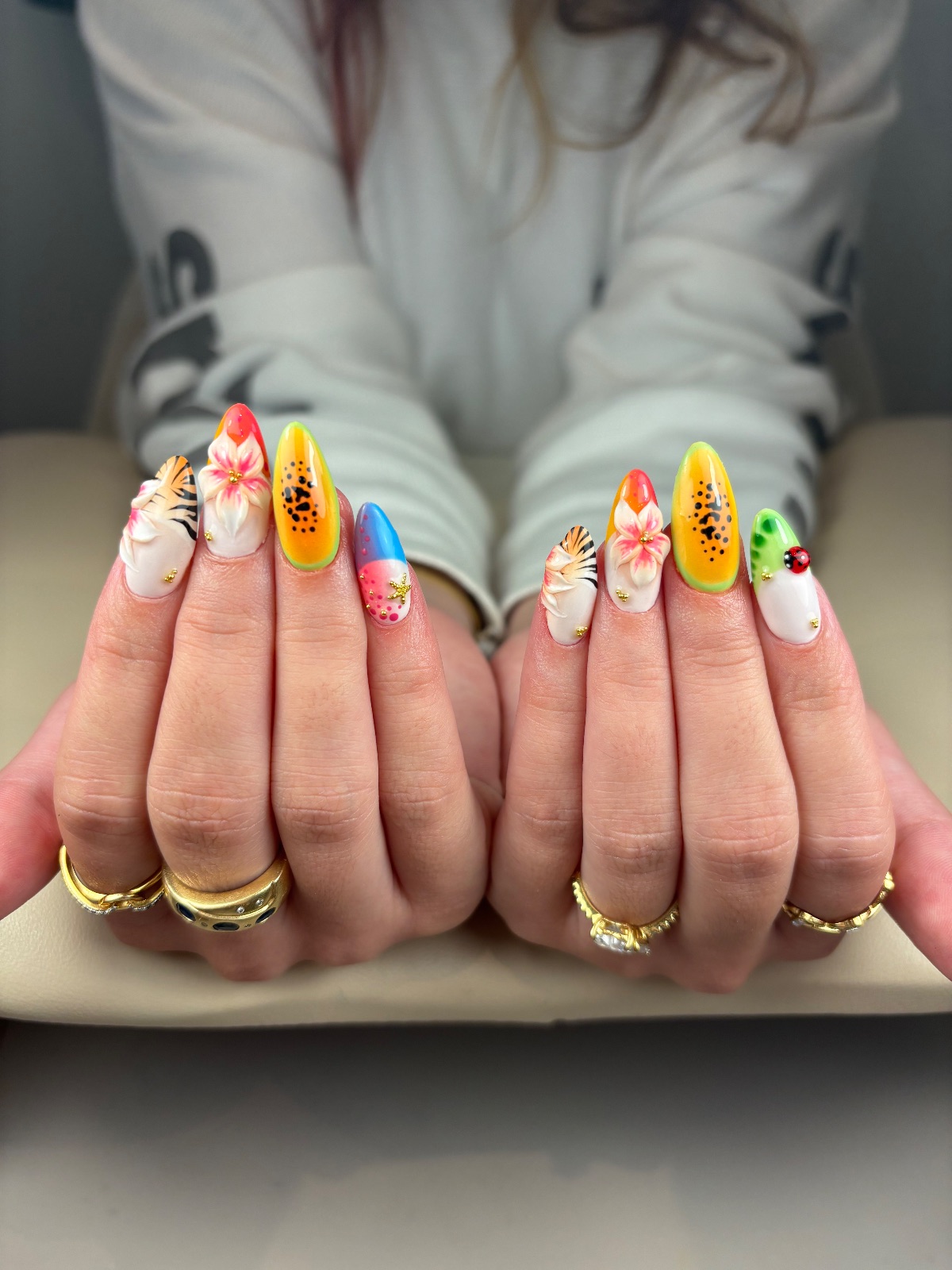 GelX nail art niveau 3