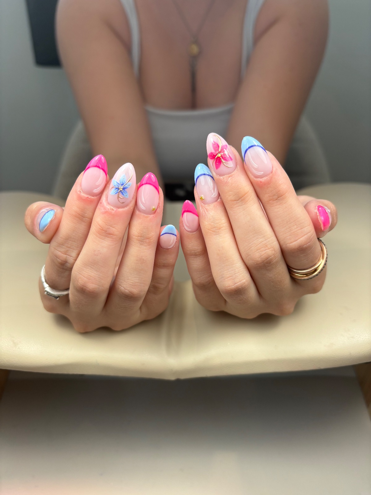 GelX nail art niveau 3 ✨