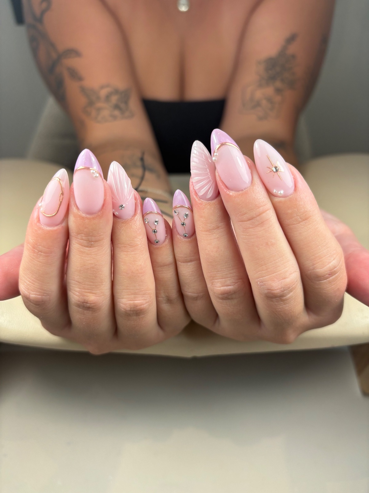 GelX et nail art niveau 3 ✨